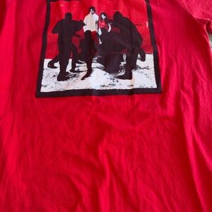 Red Graphic Men’s T-Shirt - Unbranded